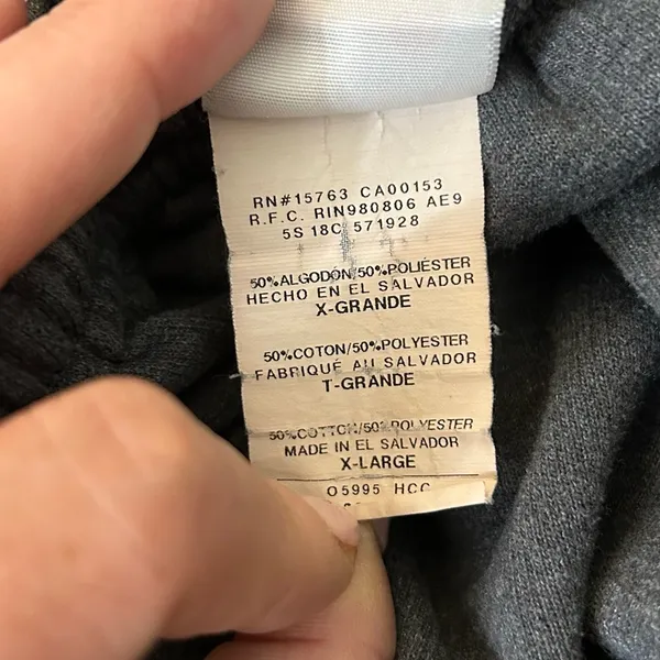 Hanes drawstring sweatpants, size XL - Image 7