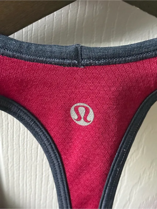 Lululemon Ebb & Flow Racerback Tank in Heathered Bumble Berry Heathered Inkwell - Image 5