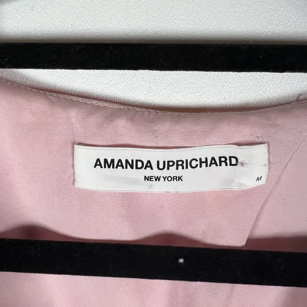 Amanda Uprichard Adriel Mini Cocktail Fairy Cotton Candy Wash‎ Ruffle Dress Sz M - Image 6