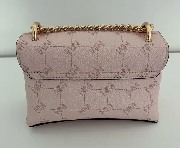 Nicole Miller Pink Mini Crossbody Purse - Image 2