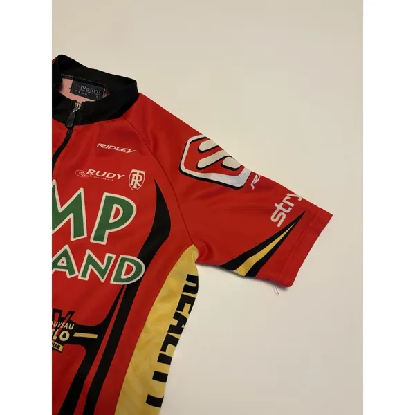 Nalini Camp Highland Cycling Jersey Men's Small Red Yellow Full Zip Bike Team - Image 2