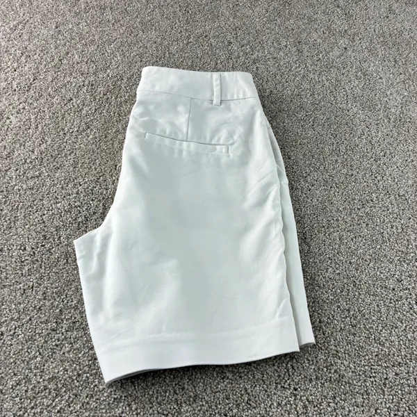 Lilly Pulitzer Women's White Bermuda Shorts‎ Pockets Golf Preppy Casual Size 2 - Image 6