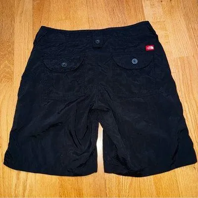 The North Face Women's T150 T550 Cargo Hiking Shorts Outdoor Gorp Black 6 Long - Image 2