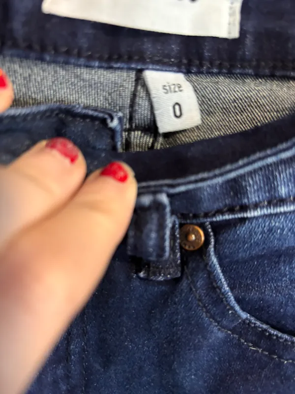 Bell Bottom Jeans Size 0 - Image 3