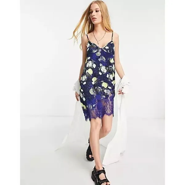 ✨Free People Intimately Sunfade Floral Slip Dress Medium Night Combo✨ - Image 3