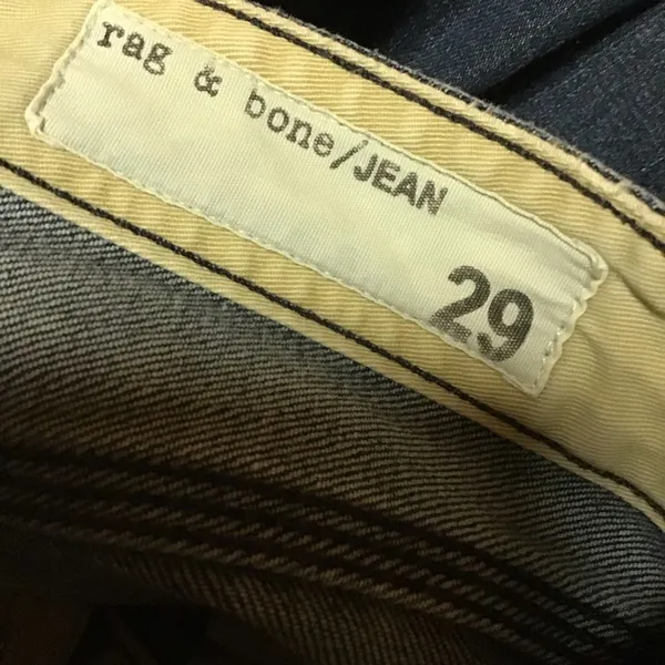 Rag n bone cropped jeans - Image 2