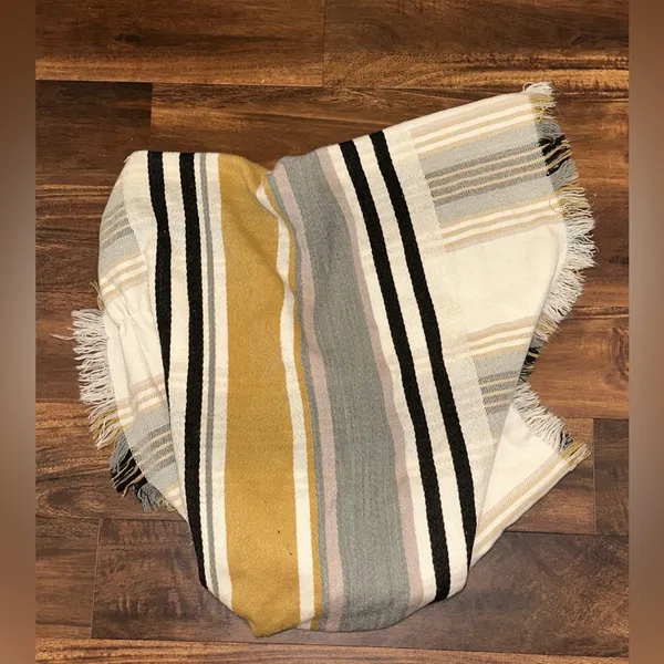 Merona Blanket Beige/BrownGray Scarf - Image 3