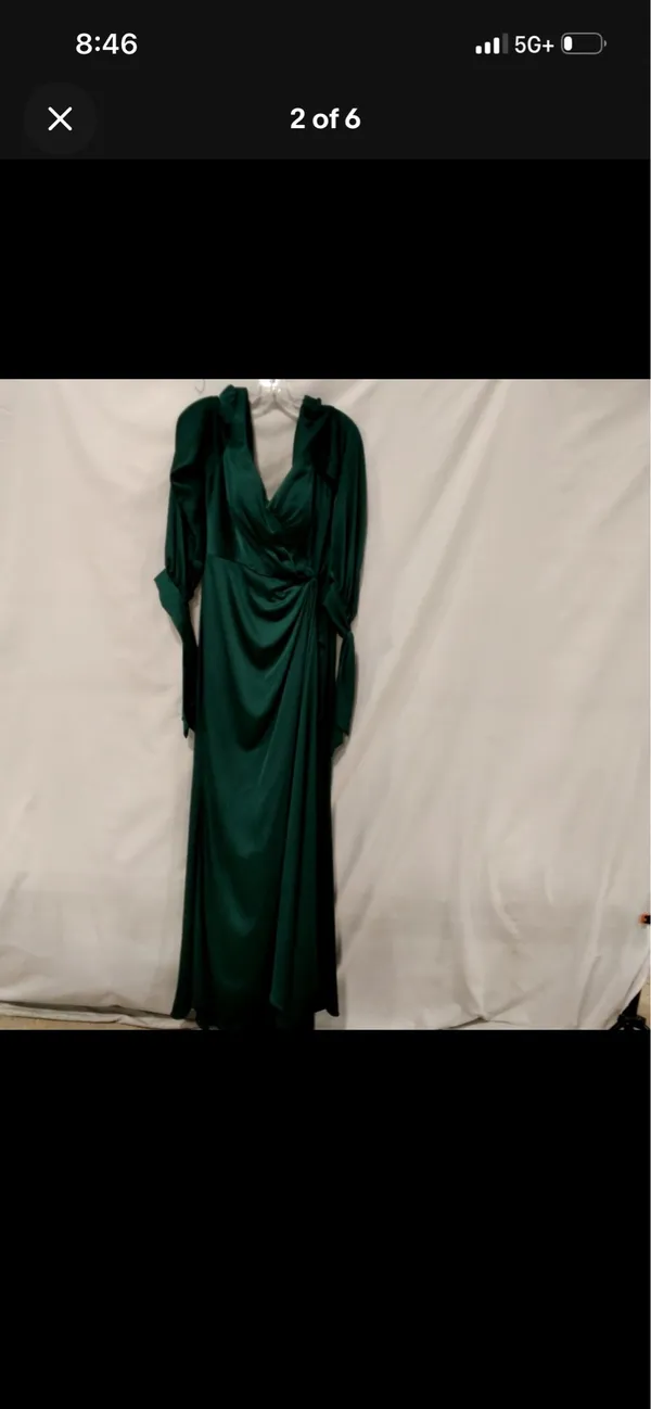 Emerald dress Green Size 12 - Image 2