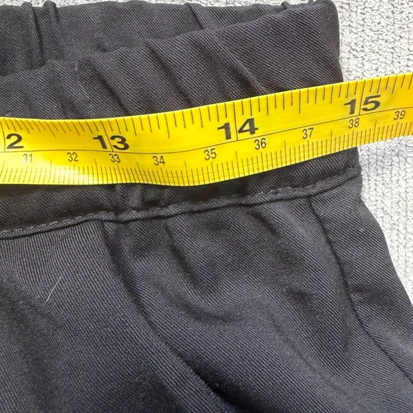Marine Layer Allison Pant Black Elastic Waist Tapered Trousers‎ Women Size M - Image 4