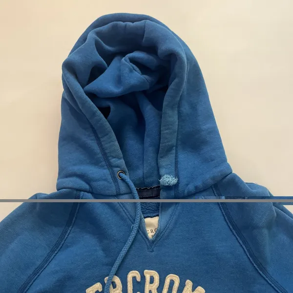 Y2K Large Abercrombie & Fitch Blue OG Hoodie - Image 5
