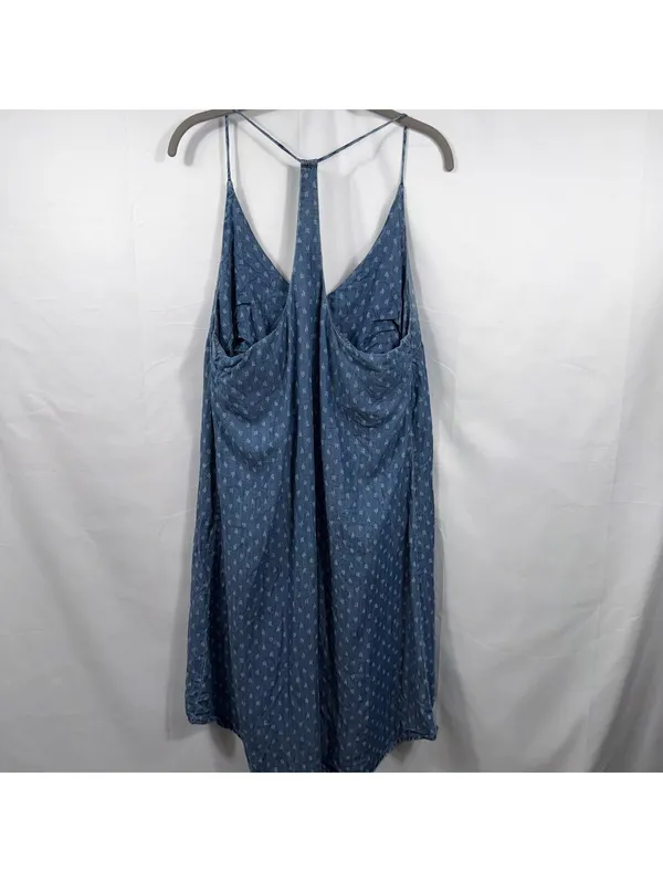 Cloth & Stone Chambray Tencel Swing Tank Dress Size Large - Image 7