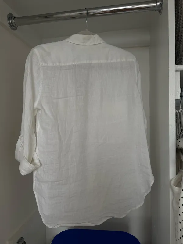 Aritzia Utility Shirt Linen - Image 6