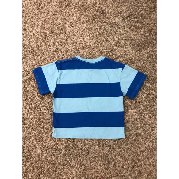 Stitch Aloha striped graphic t-shirt - Image 9