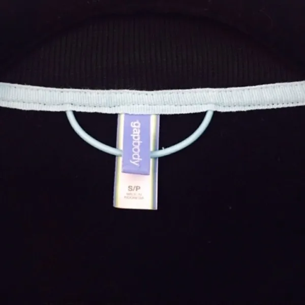 GAP Body Black Athletic Zip Vest Women’s Size S | Workout Running Gym Vest - Image 3