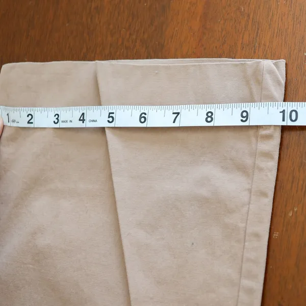J.Crew Chino Pants Womens 14S Tan Brown Straight Leg‎ Stretch Cotton Style 22861 - Image 12