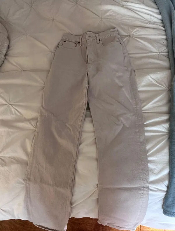 Abercrombie & Fitch The 90s Straight Ultra High Rise Curve Love Jeans - Image 3