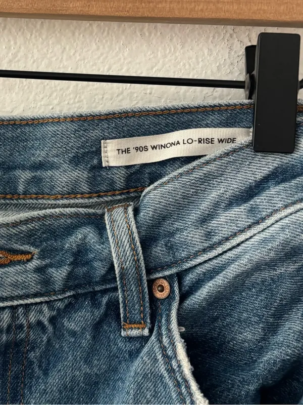 Aritzia denim forum the 90s Winona lo rise wide leg jeans - Image 2