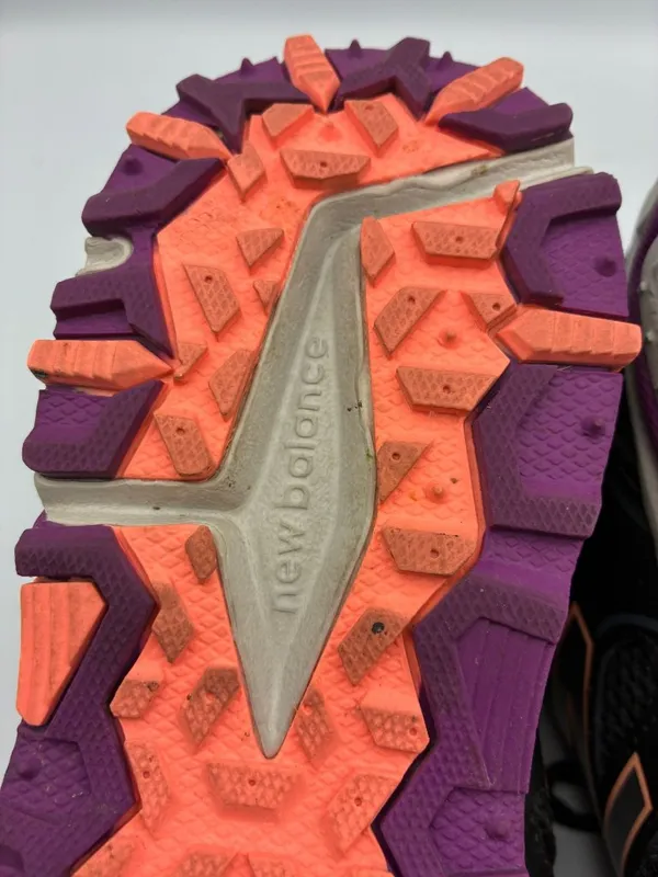 New Balance All Terrain Womens Running Shoes 8 Black Purple Mesh 412 V3 TechRide - Image 13