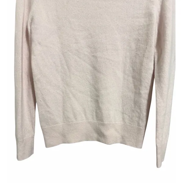 Quince‎ Mongolian Cashmere Crewneck Sweater Light Pink Women's Size Small - Image 6