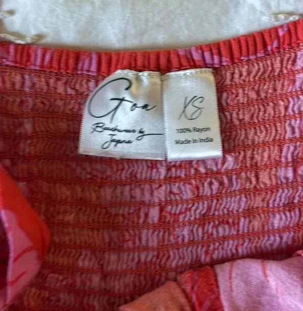 Goa Maxi Dress Pink Size XS - Image 3