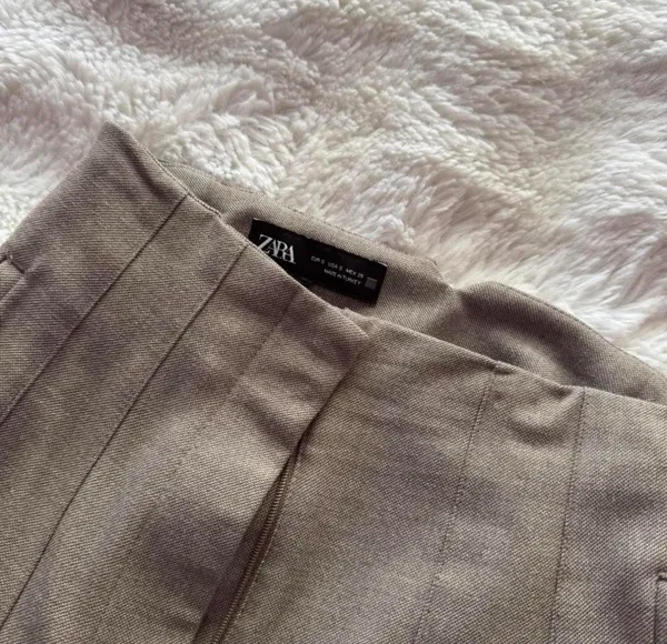 ZARA High-Rise Trousers Straight Leg - Image 2