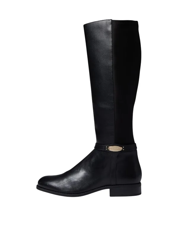 NWT Michael Michael Kors Finley Knee-High Riding Boots 40F1FIFBEL Black 7M - Image 4