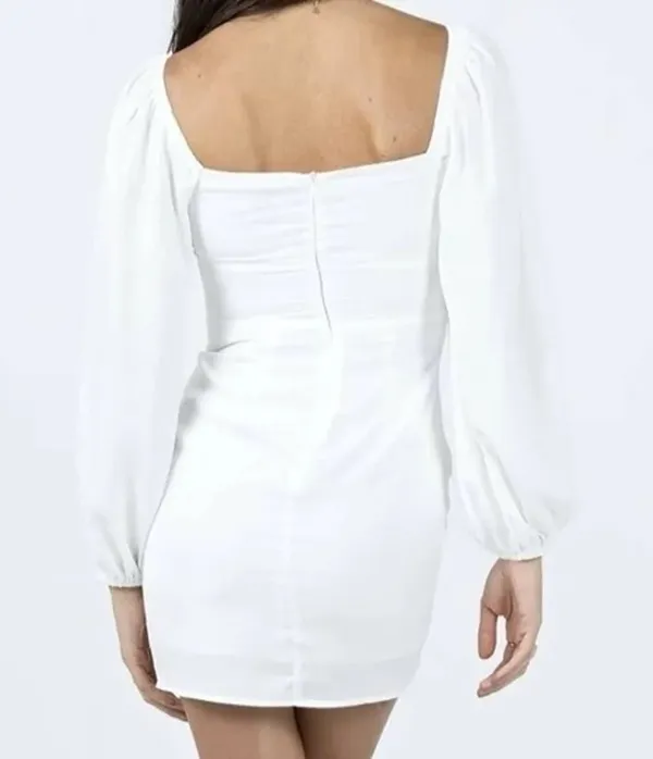 Princess Polly White Lace Trim Dress NWT - Image 5