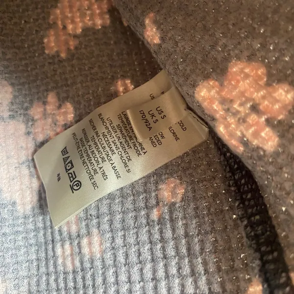 We the Free People Everest Henley Small Bohemian Boho Waffle Knit Autumn Fall - Image 4