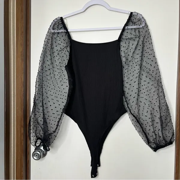 Altar'd State Black Body Suit Size M - Image 5