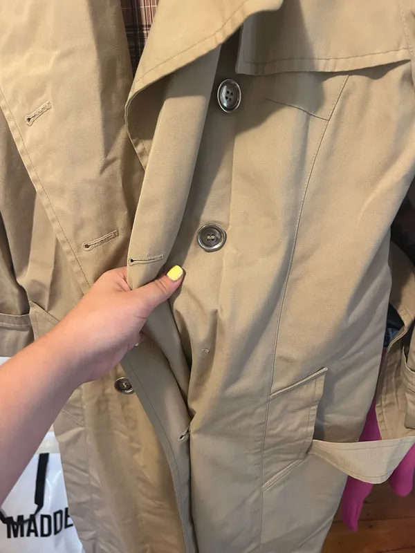 London Fog Trench Coat Vintage - Image 3
