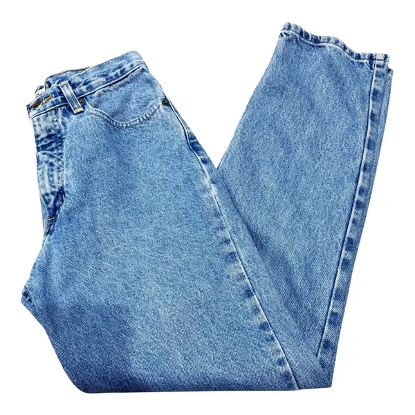 Vintage 90s High Sierra Mom Jeans Sz 6 Short High Rise Relaxed Fit Straight Leg - Image 7