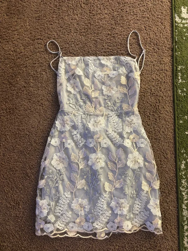 Lucia Floral Lucy in the Sky Dress Grey - Image 2