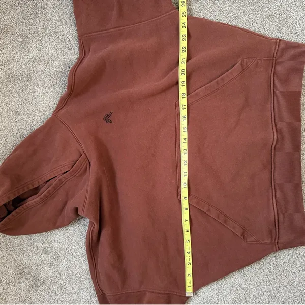 Oner Active All Day Cropped Hoodie and Cargo Joggers SET in Copper Brown Small - Image 14