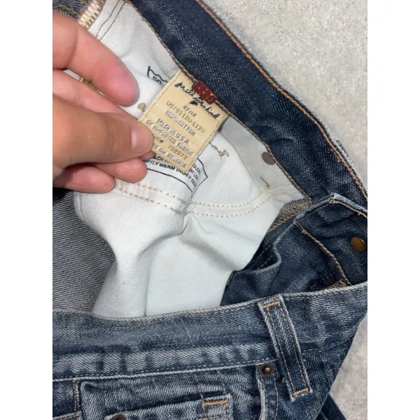 7 for all mankind women's jeans flare 28 low rise‎ - Image 5