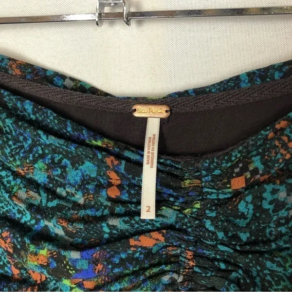Free‎ People Saturday Sun Floral Who Is She Mini Skirt 2 - Image 7