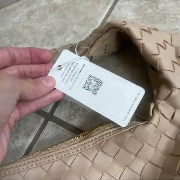Urban Expression Ivory faux-Leather Bag NWT shoulder Tote NWT Hobo‎ Festival - Image 3
