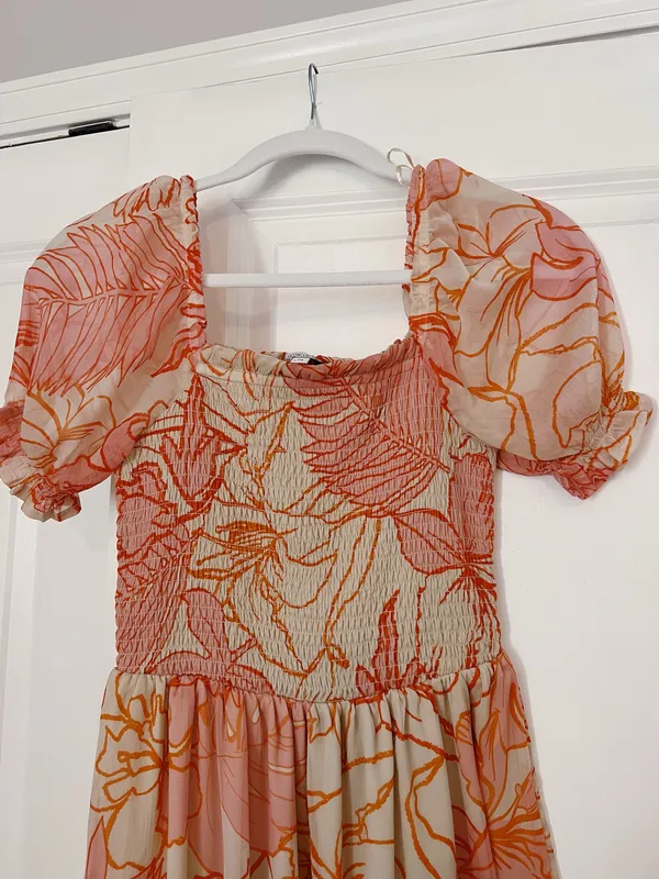 Boutique Floral Maxi Dress - Image 3