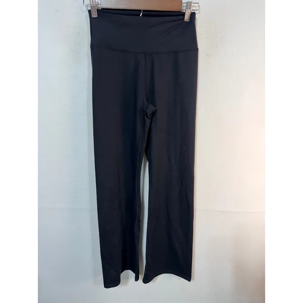 Balance Collection Brandy Yoga Pants High Rise Flare Leg Women's Size M Black - Image 2