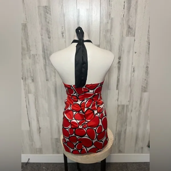 Donna Ricco Black and red dress size 2P - Image 2