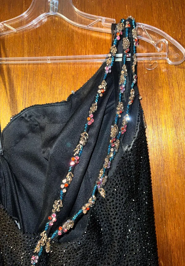 Prom Dress Black Size 00 - Image 4