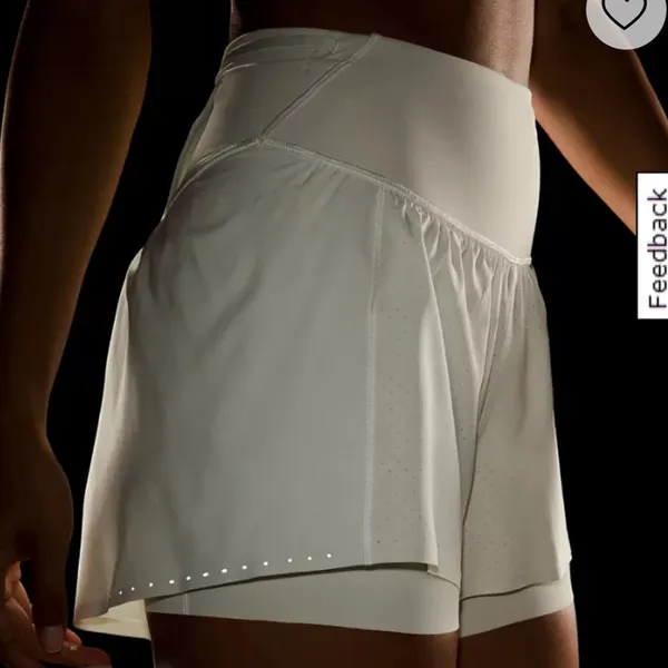 Lululemon Cream Athletic Shorts - Image 5