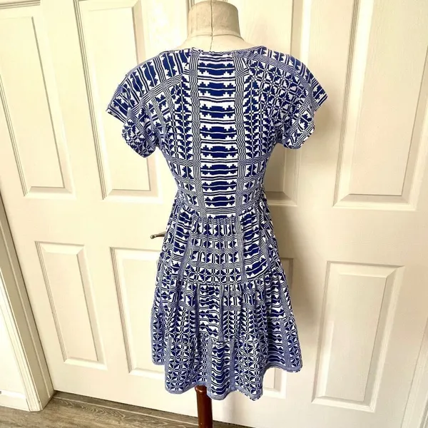 Urban outfitters blue and white Dress - Image 5