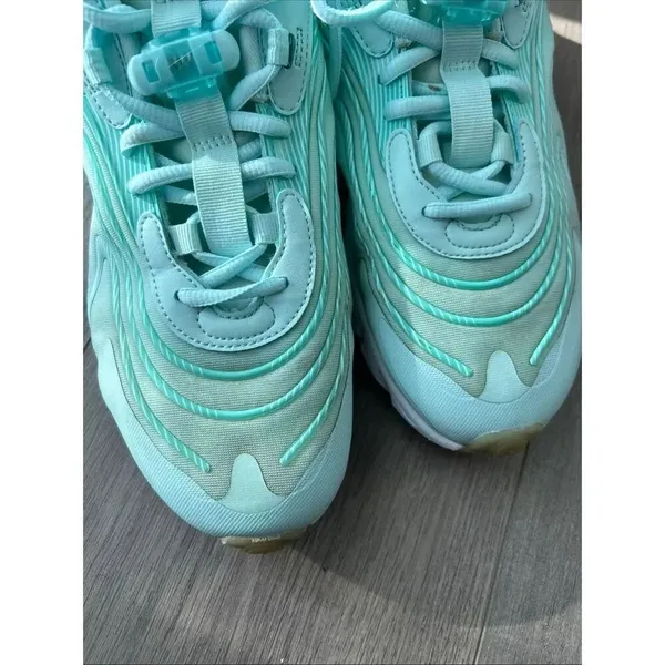 Nike Womens Air Max 270 React ENG CK2608-300 Blue Running Shoes Sneakers Sz 10 - Image 8