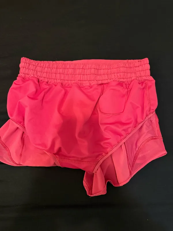 Lululemon Sonic Pink Hotty Hot Shorts 2.5" - Image 4