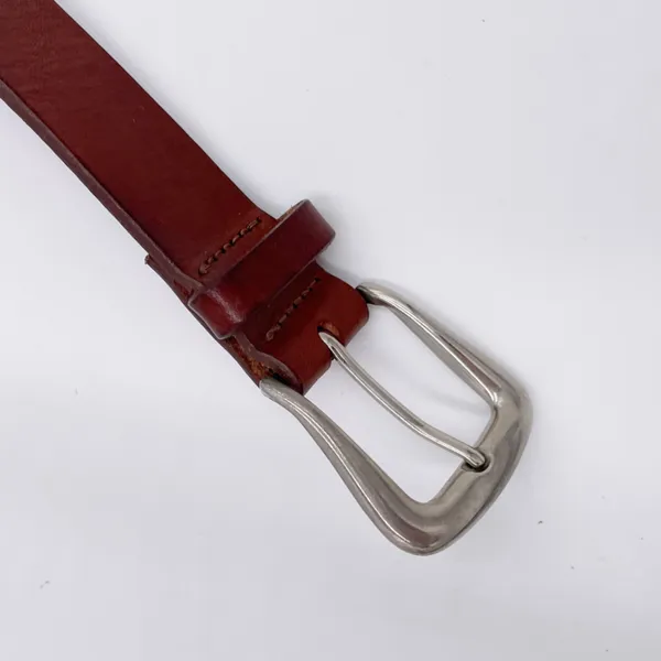 Vintage Y2K The Limited Too Deep Brown Leather Braided Belt Size Small Western - Image 6