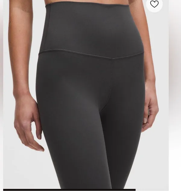 Lululemon Align Super High Waisted 28” Leggings - Graphite Gray - Image 3