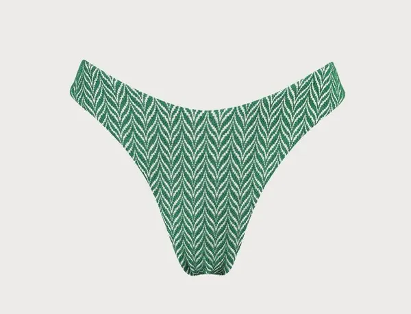 BERLOOK Green Geometric Textured Cut Out SET 27 Size M - Image 8