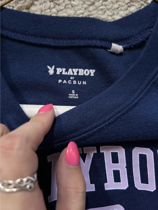 Playboy Pacsun Cropped T-Shirt - Image 2