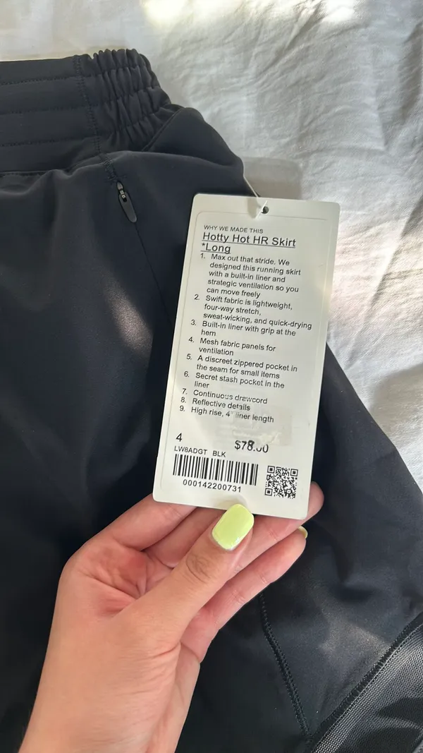 Lululemon Hotty Hot Skirt - Image 5