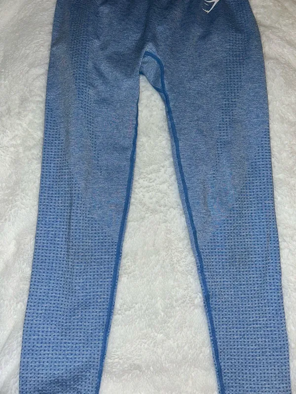 Vital Seamless Gymshark Blue Leggings - Image 5